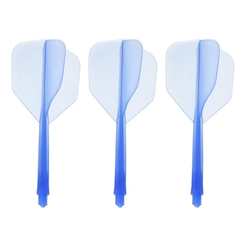 Fléchettes 8 cm Filetage universel 2BA Matière plastique 3 pièces Manche flexible Conception durable Vol précis Queue de fléchette